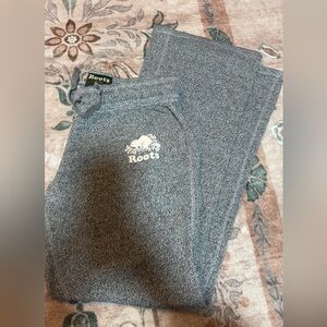 Women’s Roots Salt and Pepper Wide Leg Sweatpants